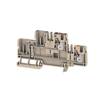 2540260000 - 4mm² Feed-Through Terminal with PUSH IN Connection  (Pack of 50)