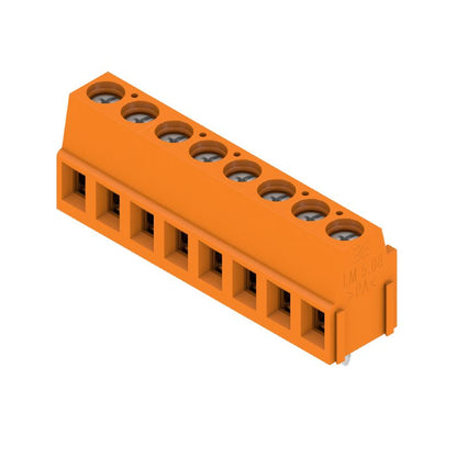 9994170000 - 5.08mm Pitch Orange PCB Terminal, 8 Poles at 90°  (Pack of 42)