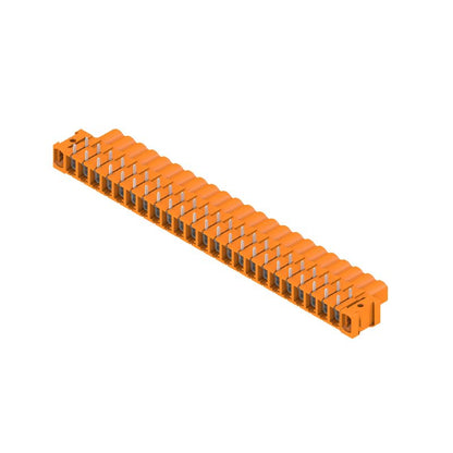 1843960000 - PCB Female Header Connector, 23 Poles, 5.08mm Pitch, Orange  (Pack of 12)