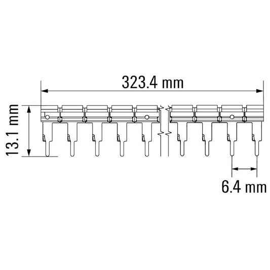 2556410000 - TCC Cross-Connector for Safe Electrical Connections  (Pack of 10)