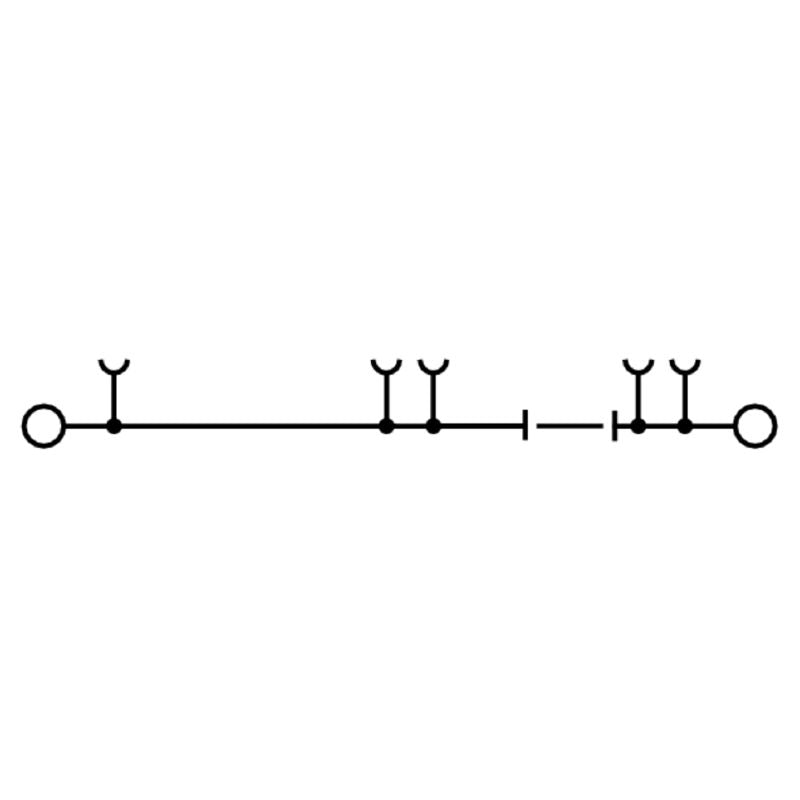 2918260000 - Dark Beige Modular Disconnect Terminal 33.5mm x 61.5mm  (Pack of 100)