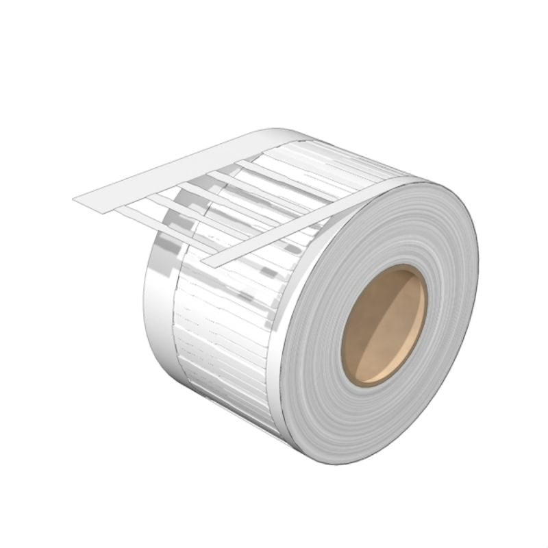 2005450000 - 15x4 mm White Polyester Markers, 2000 Count  (Pack of 2000)