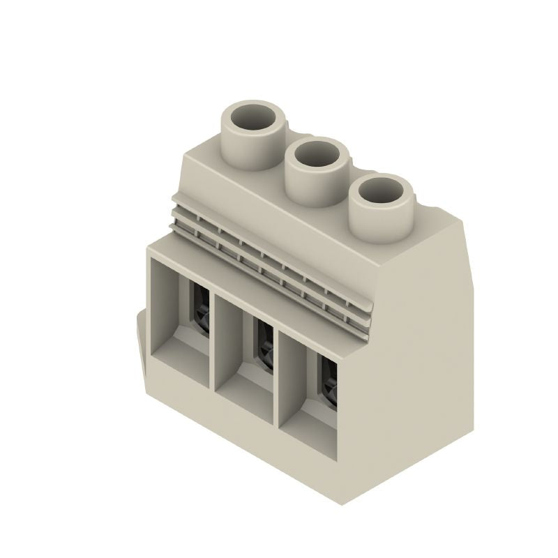 1047540000 - 15mm Pebble Grey Circuit Board Terminal with 90° Angle  (Pack of 10)