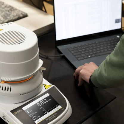 PCE-MA 60XT - 60g Precision Balance with 5" Display & Humidity Measurement