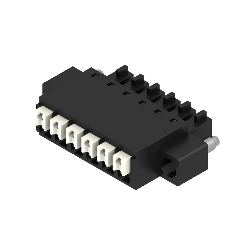 1971650000 - 3.81mm Female PCB Connector, 6 Poles, PUSH IN Connection  (Pack of 50)