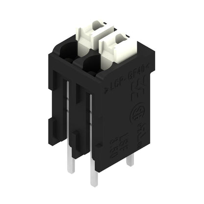 1874510000 - 3.5mm Pitch Black PCB Terminals, 2 Poles, 180° Angle  (Pack of 175)