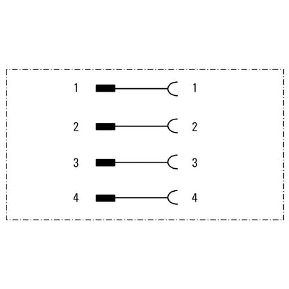 1990540000 - Compact Y Connector for M8/M12, RoHS Compliant