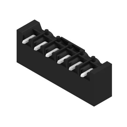 1797730000 - 6-Pole 5mm PCB Plug Connector, 90° THT Solder, Black  (Pack of 350)