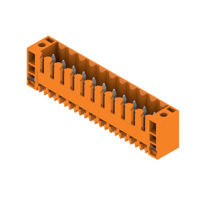 1607590000 - 11-Pole 3.50mm PCB Connector with 180° Flange Exit  (Pack of 50)