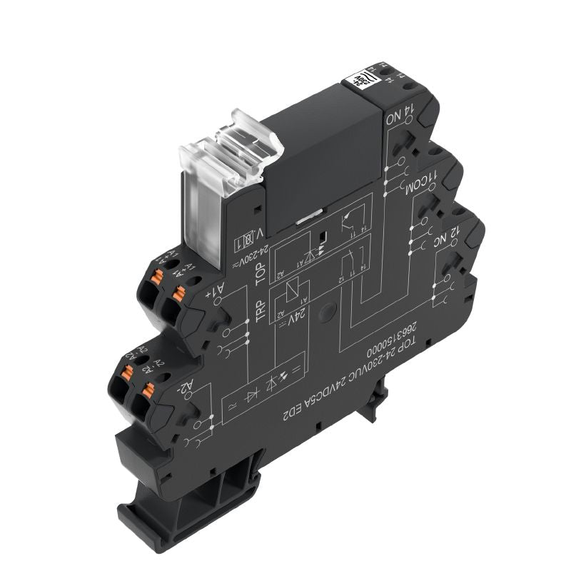 2663150000 - 24V-230V Solid-State Relay with Push-In Connections  (Pack of 10)