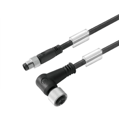1937960070 - M8/M12 Sensor Connection Line, 0.7m Length, 3-Pole Design