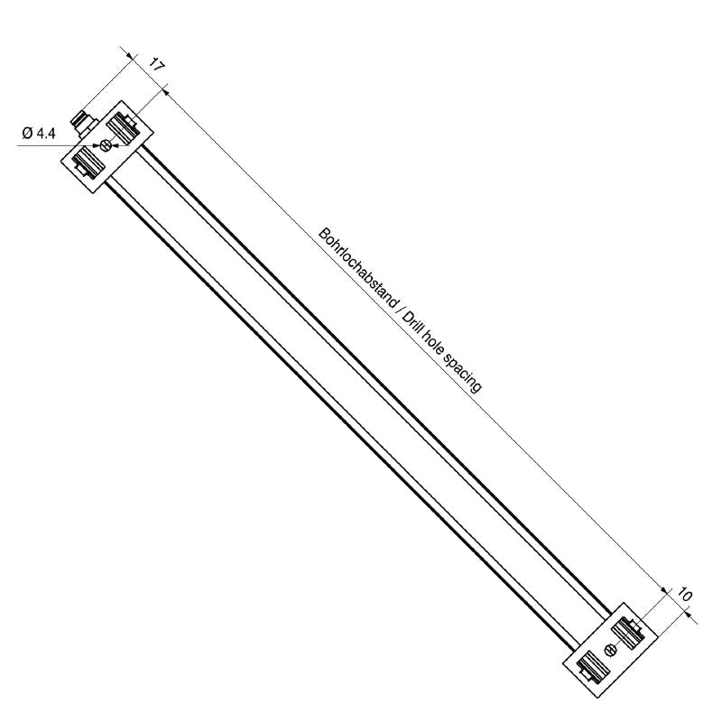 WIL-ERGBX-RXSS-XXXX-X280-M8XX - Durable 24V M8 Dimmable Lighting Fixture, 552 Lumens