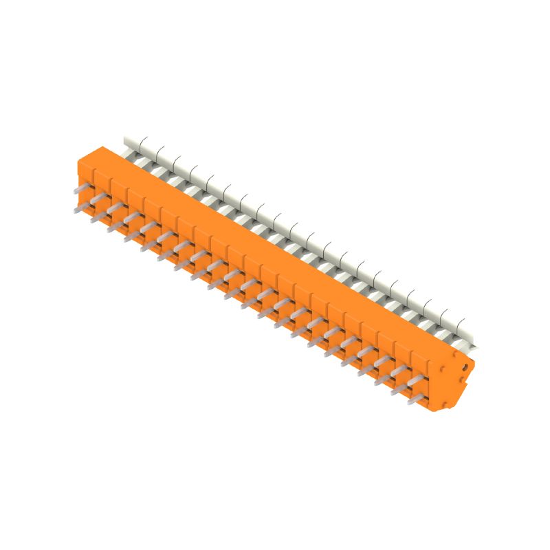 1958470000 - 21-Pole PCB Terminal, 5mm Spacing, Orange Finish, 3.5mm Pins  (Pack of 50)