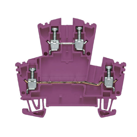 1068020000 - Violet Modular Terminal for 2.5mm² Conductors, 400V Rated  (Pack of 100)