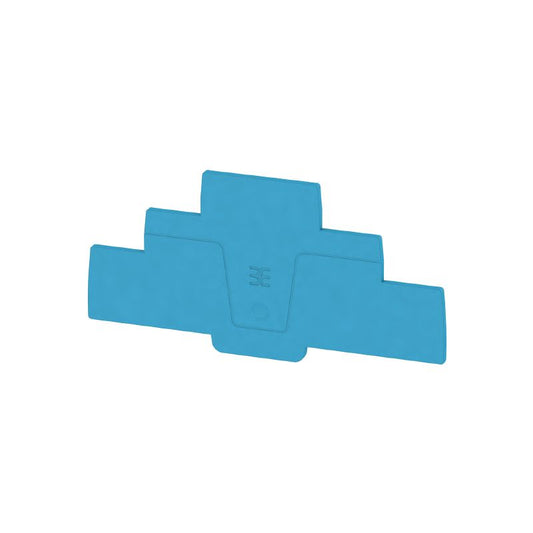 2428860000 - RoHS Compliant Blue End Plate, 57.1mm Depth, UL 94 V-0  (Pack of 20)