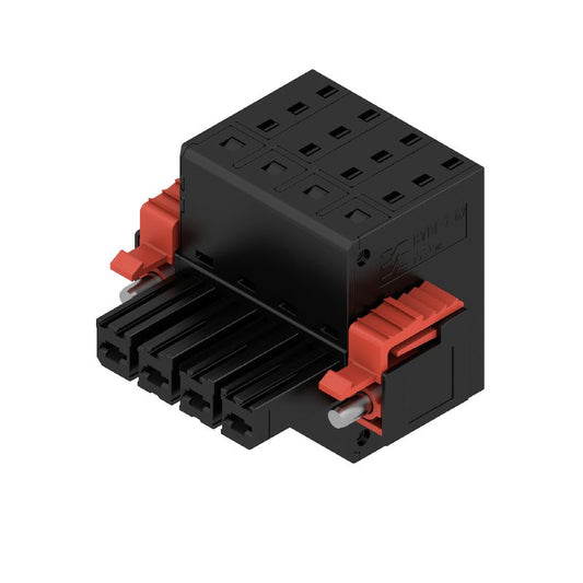 2720500000 - 7.62mm Pitch Female Connector with 180° Angle & Tension-Clamp  (Pack of 21)