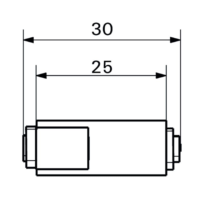 2003390000 - HDMI Coupling, Type Signal Insert, -15°C to 50°C