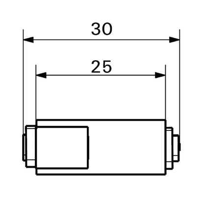 2003390000 - HDMI Coupling, Type Signal Insert, -15°C to 50°C