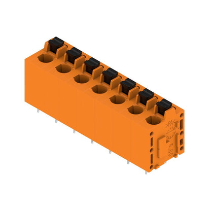 2774590000 - 7-Pole 7.50mm PCB Terminal with 180° Outlet, Orange  (Pack of 25)