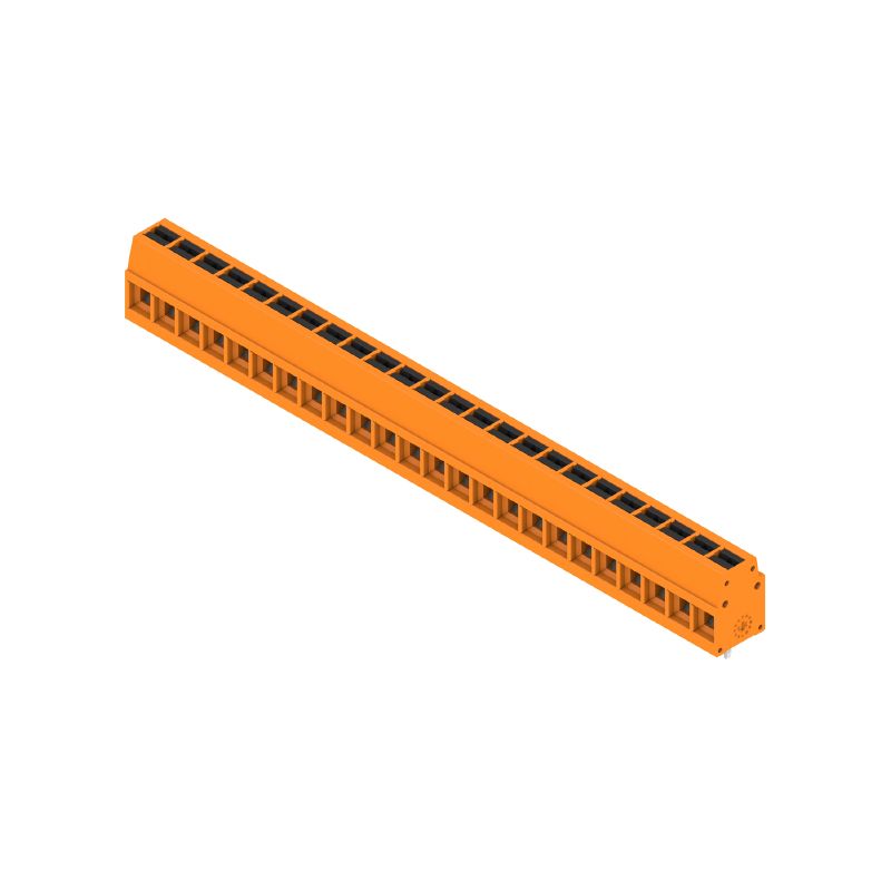 2786770000 - 24-Pole Orange PCB Terminal with 5mm Pitch and 90° Connection  (Pack of 32)