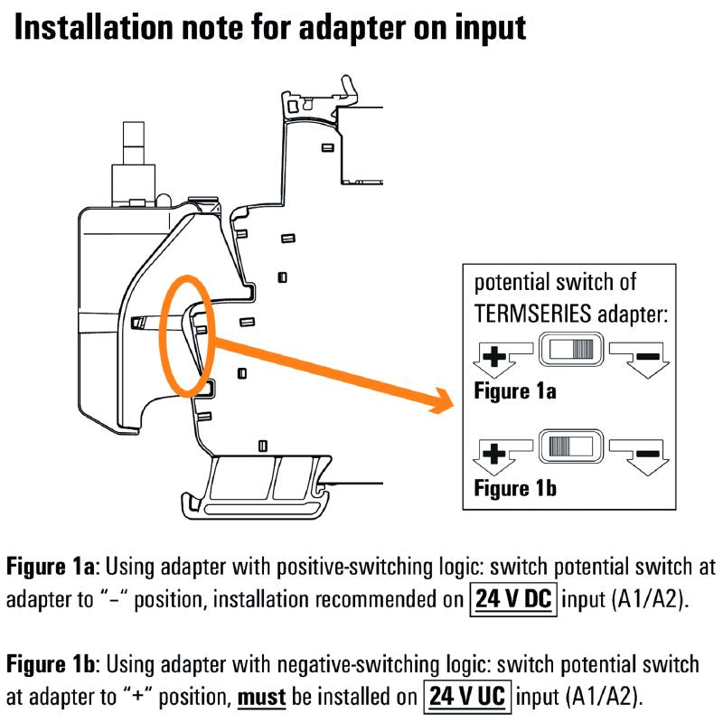 1463540000 - TIAL F10 10-Pole DIN Adapter with Long Locking Lever
