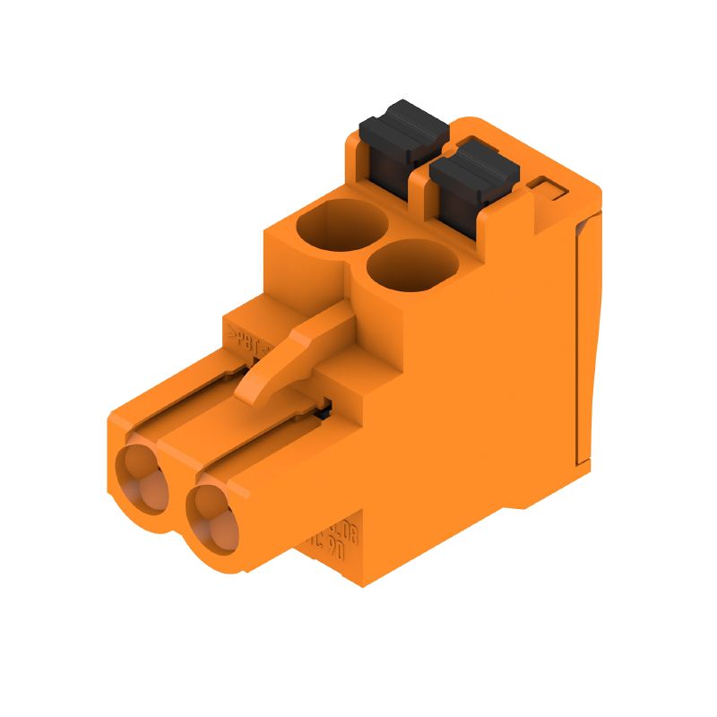 1001530000 - 90° Female PCB Connector with 5.08mm Pitch and PUSH IN Design  (Pack of 180)