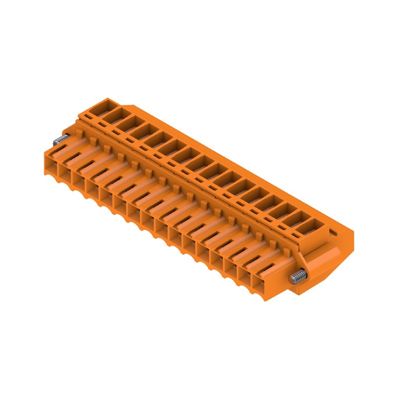 1293890000 - 3.50mm 16-Pole PCB Female Connector with Clamping Yoke  (Pack of 30)