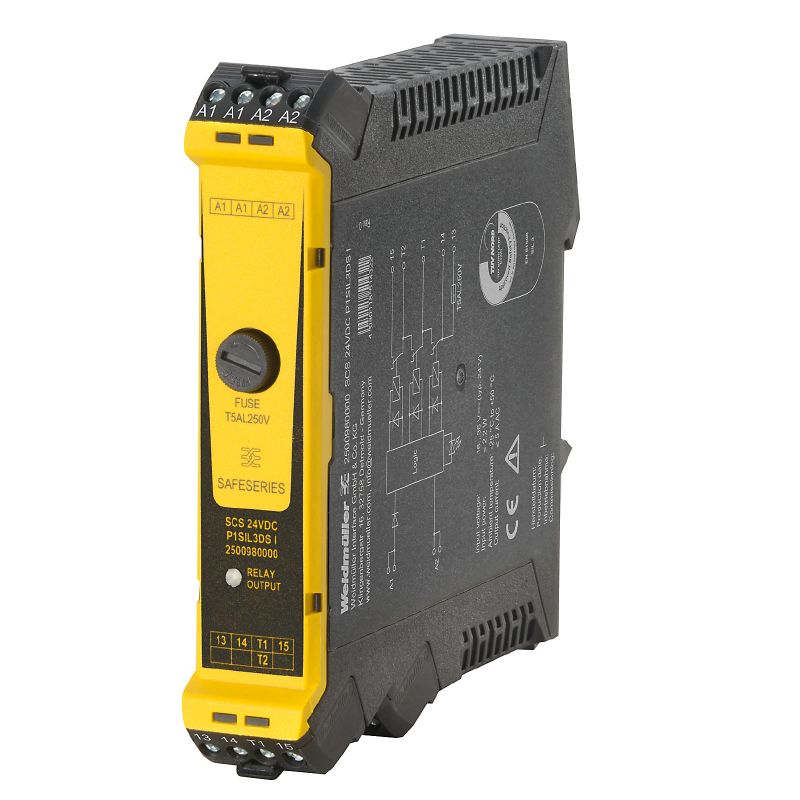 2500980000 - SIL 3 24V 5A Safety Relay for Reliable Control