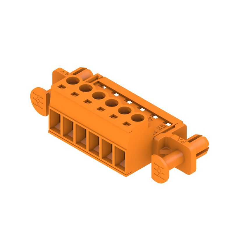 1353520000 - 5.08mm 6-Pole PCB Connector with Clamping Yoke  (Pack of 30)