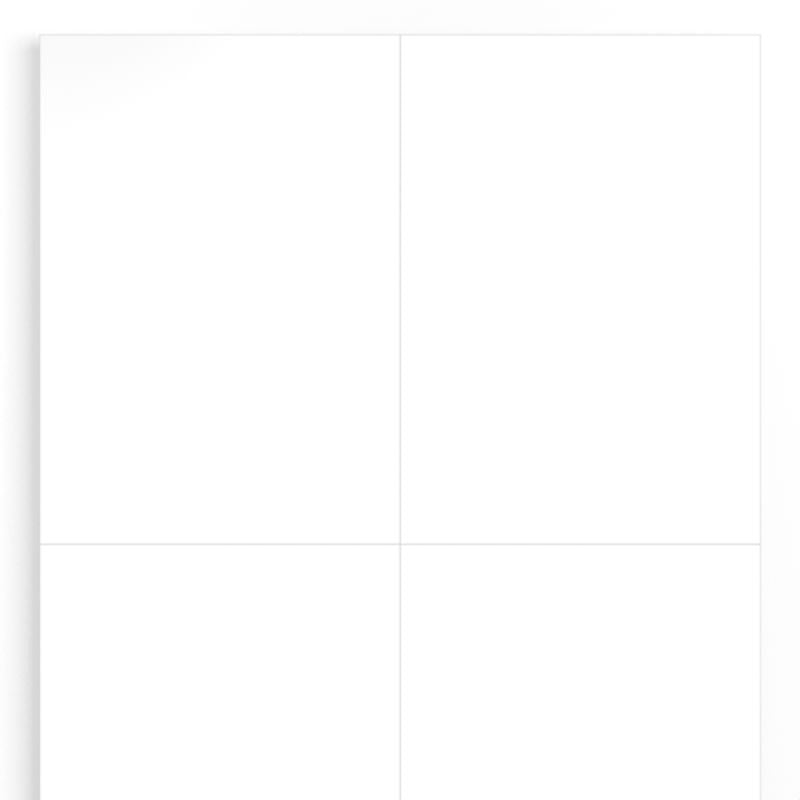 1724171044 - Self-Adhesive Laser Markers, 148mm x 105mm, PVC-Free  (Pack of 10)