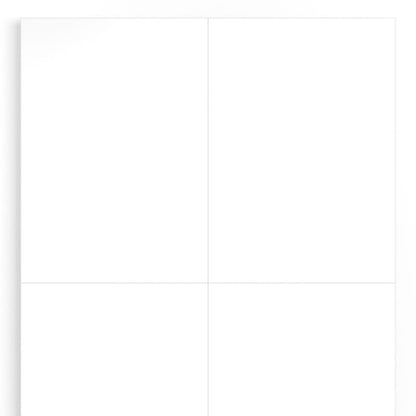 1724171044 - Self-Adhesive Laser Markers, 148mm x 105mm, PVC-Free  (Pack of 10)