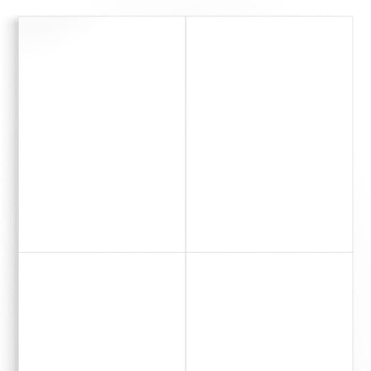 1724171044 - Self-Adhesive Laser Markers, 148mm x 105mm, PVC-Free  (Pack of 10)