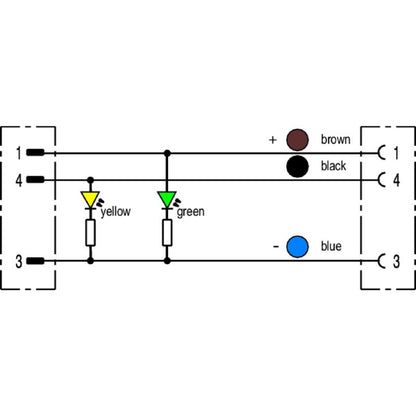 9457791000 - 10m M12 Connecting Line for Sensors & Actuators