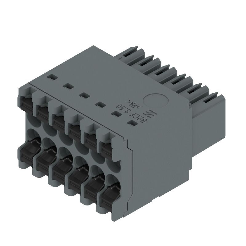 3020730000 - 3.50mm PCB Connector, 12 Poles, 180° Angle, Push Button  (Pack of 84)