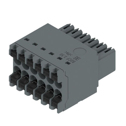 3020730000 - 3.50mm PCB Connector, 12 Poles, 180° Angle, Push Button  (Pack of 84)