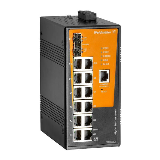 2682360000 - Rugged Managed Switch with 12 Ports for Gigabit Ethernet