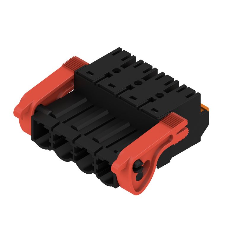 1043770000 - 4-Pole 180° Plug In Connector with 7.62mm Pitch  (Pack of 42)