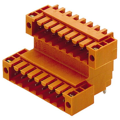 1642400000 - 16-Pole 90° PCB Connector Header, 3.5mm Pitch, Tinned Orange  (Pack of 20)