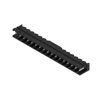 1840040000 - Black 5.00mm 17-Pole Male Header Connector, 90° Angle  (Pack of 20)