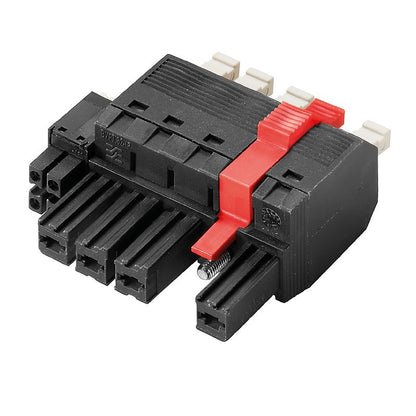 2629120000 - 7.62mm 180° PCB Connector with 4 Poles and PUSH IN Design  (Pack of 42)