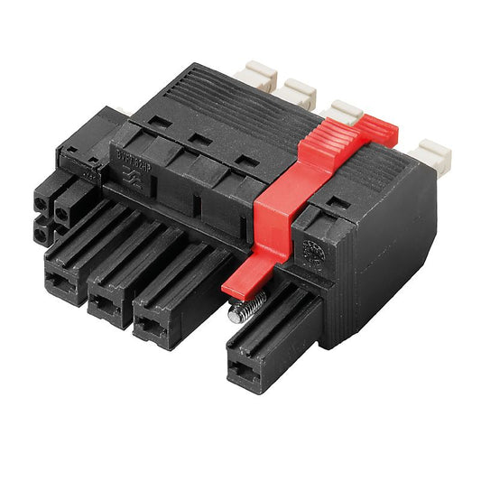 2629120000 - 7.62mm 180° PCB Connector with 4 Poles and PUSH IN Design  (Pack of 42)