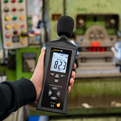 PCE-323 - Bluetooth Decibel Meter, 30-130 dB Range, Live Data Logging