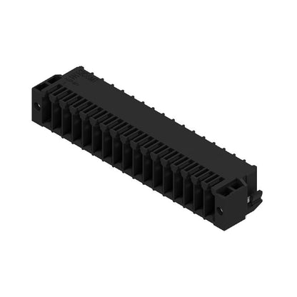 1290010000 - 34-Pole 3.50mm PCB Connector, 90° Male Header, Black  (Pack of 24)