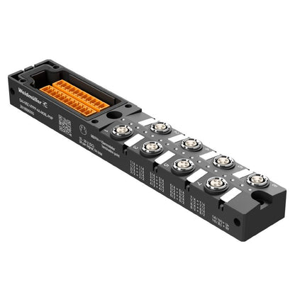 2818990000 - M8 Passive Distributor with LED, 4 Poles & 8 Contacts