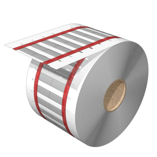 2437550000 - White Polyolefine Cable Marker for 1.6-4.8 mm Conductors  (Pack of 2000)
