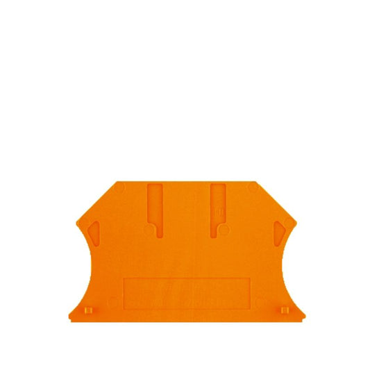 1050060000 - Orange End Plate 56mm High, V-0 Rated Wemid Material  (Pack of 50)