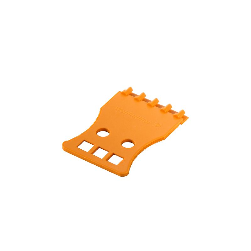 2525780000 - 6-Pole RoHS PCB Connector with Strain Relief in Orange  (Pack of 50)