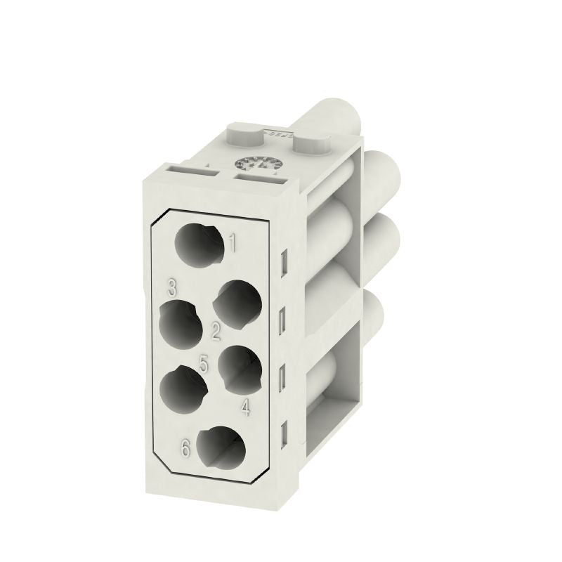 1505660000 - 6-Pole 16A Signal Module for 830V Female Connection