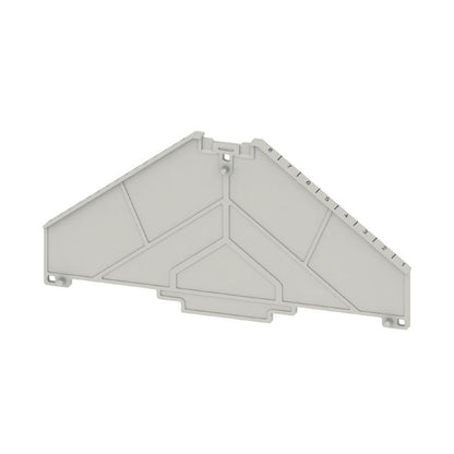 1253250000 - 120mm Grey Polycarbonate Partition Plate for Vertical Use  (Pack of 10)