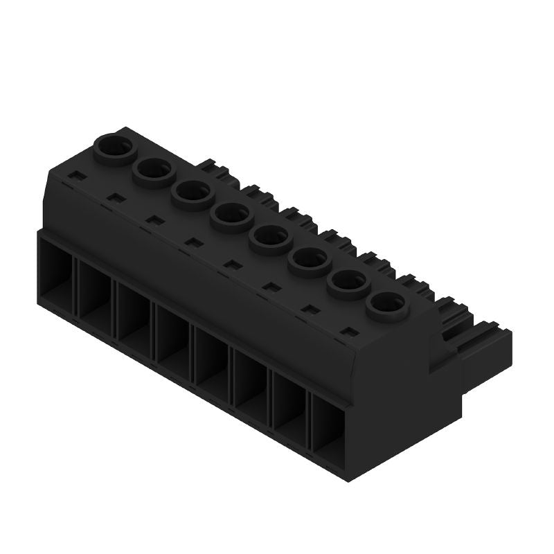 1924600000 - 10.16mm PCB Female Connector with 8 Poles and Clamping Mechanism  (Pack of 12)